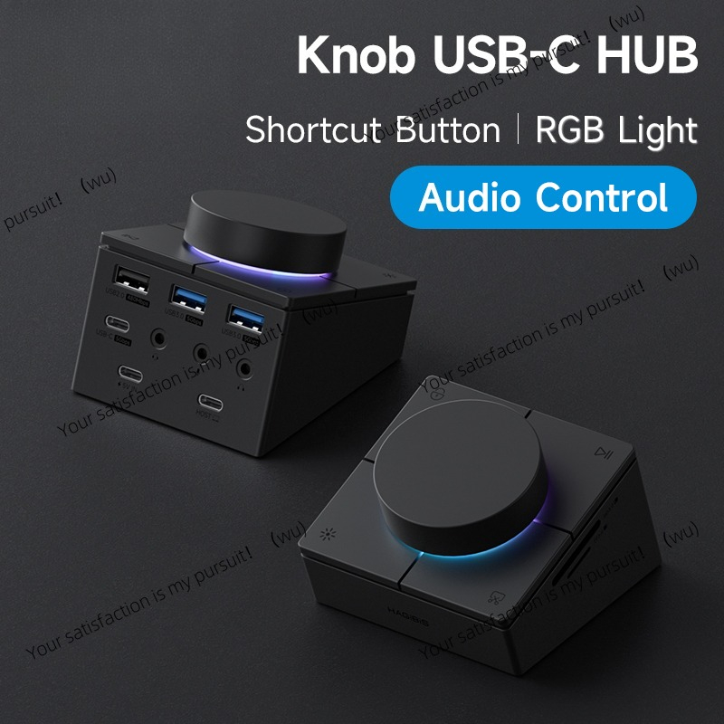 Usb Hub Type C - Hub USB-C z przyciskami skrótów, stacja
