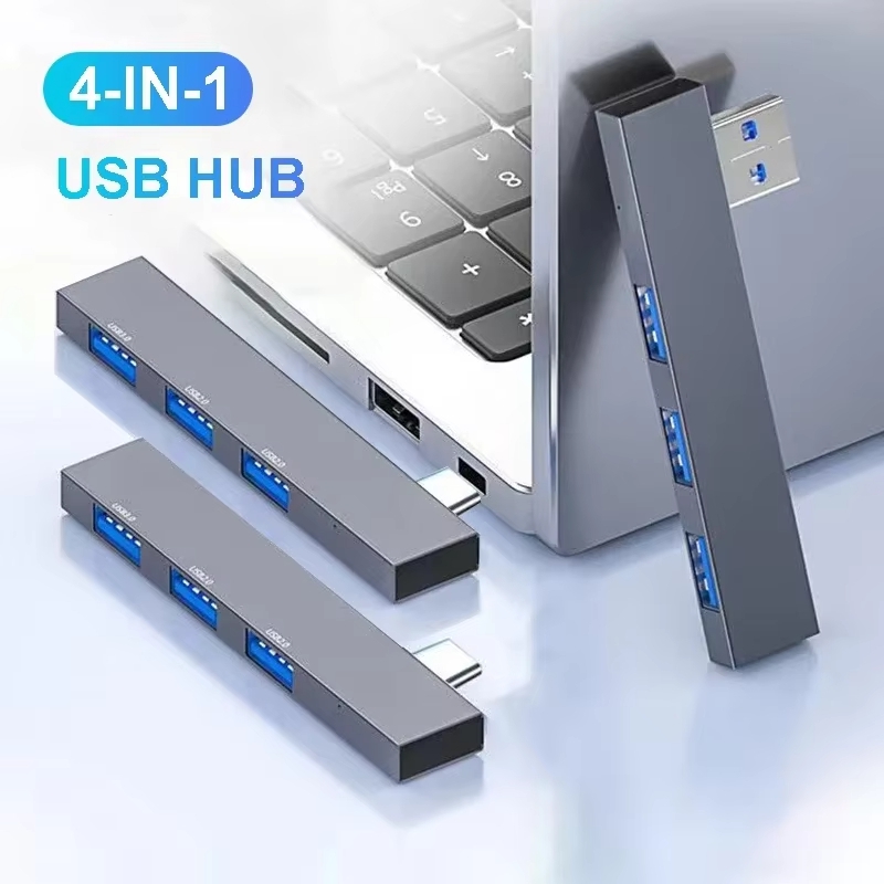 Usb Hub Type C - 4-portowy Hub USB 3.0 Rozdzielacz USB-C