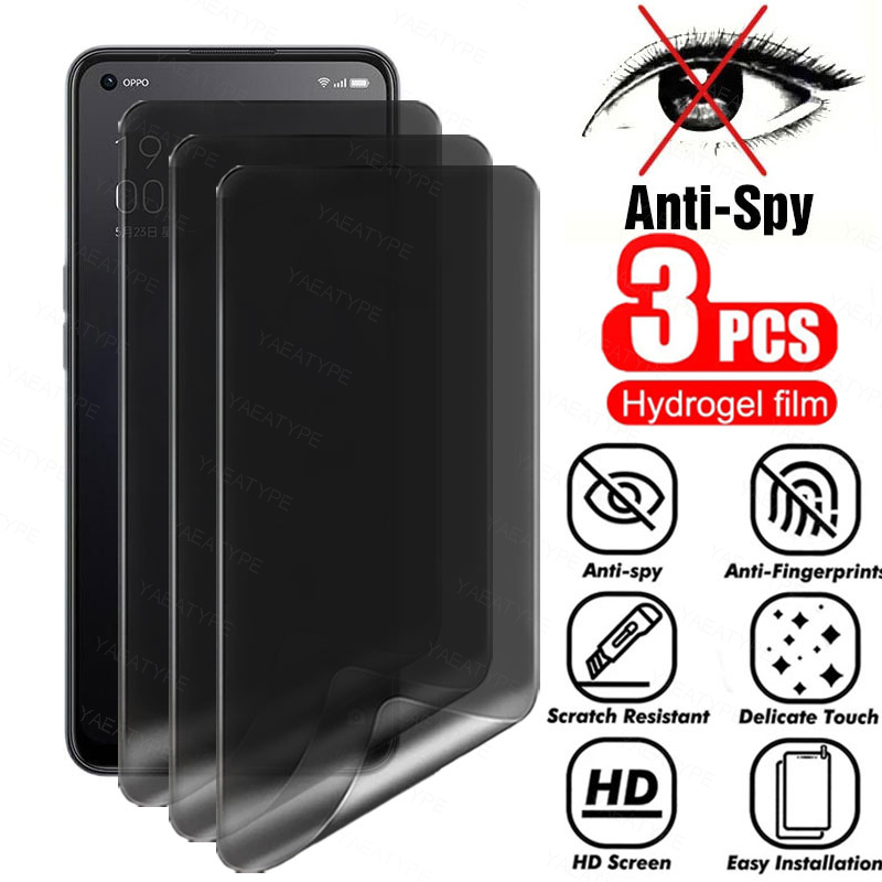 Realme C67 - 3 szt. Folia hydrożelowa chroniąca prywatność
