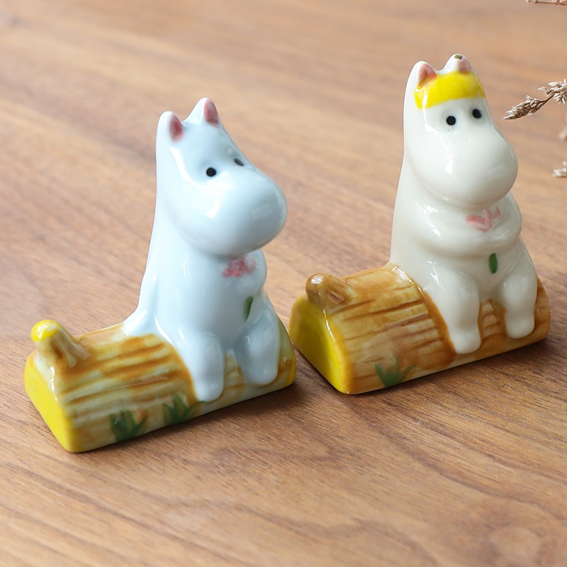 Case With Pencil Holder - Urocze, super słodkie ceramiczne figurki Moomin,