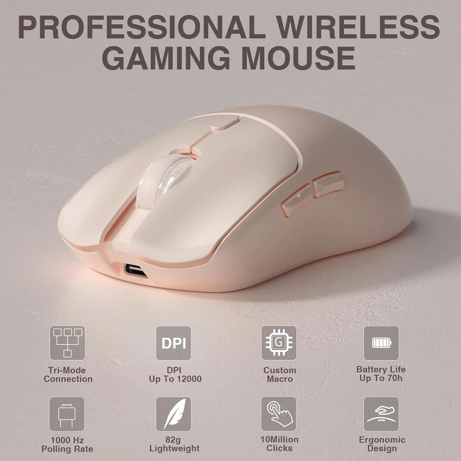 Tablet Pc Accessories - AULA SC580X Bezprzewodowa mysz gamingowa z