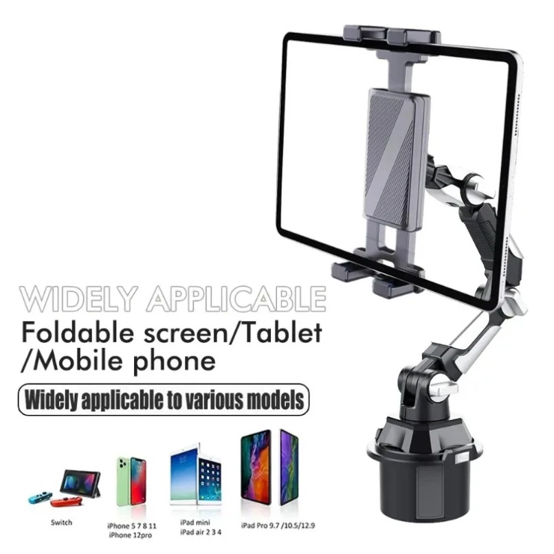 Tablet Pc Accessories - Uchwyt samochodowy na telefon/tablet z obrotową