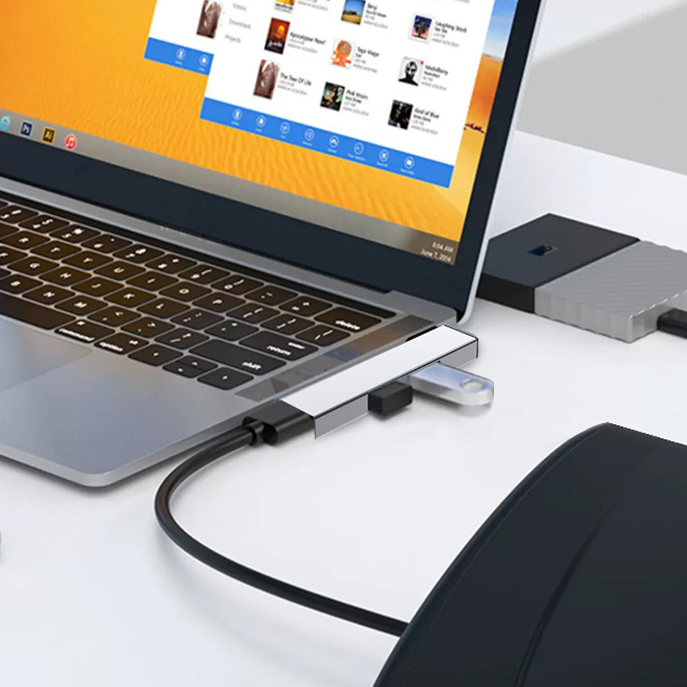 Usb Hub Type C - Stacja dokująca USB 3 w 1
