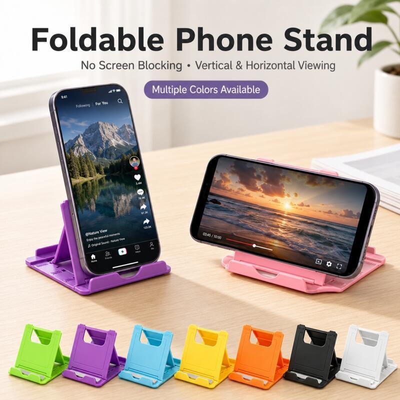 Tablet Phone Accessories - Składana podstawka pod telefon, regulowany przenośny