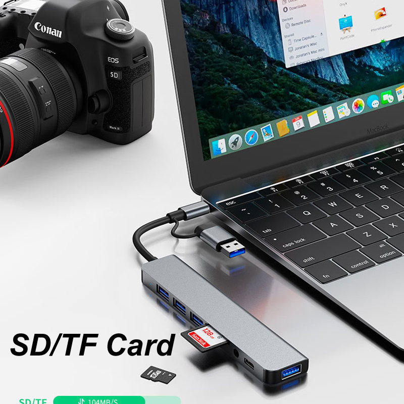 HUB USB TYPE-C 3.0 8-w-1 z gni – Usb Hub Type C recenzja i cena