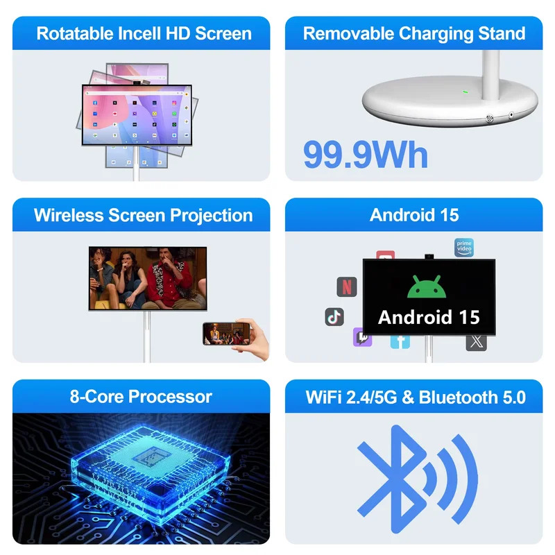 Inteligentny tablet 27 cali, p – Tablet Accessories Uk recenzja i cena