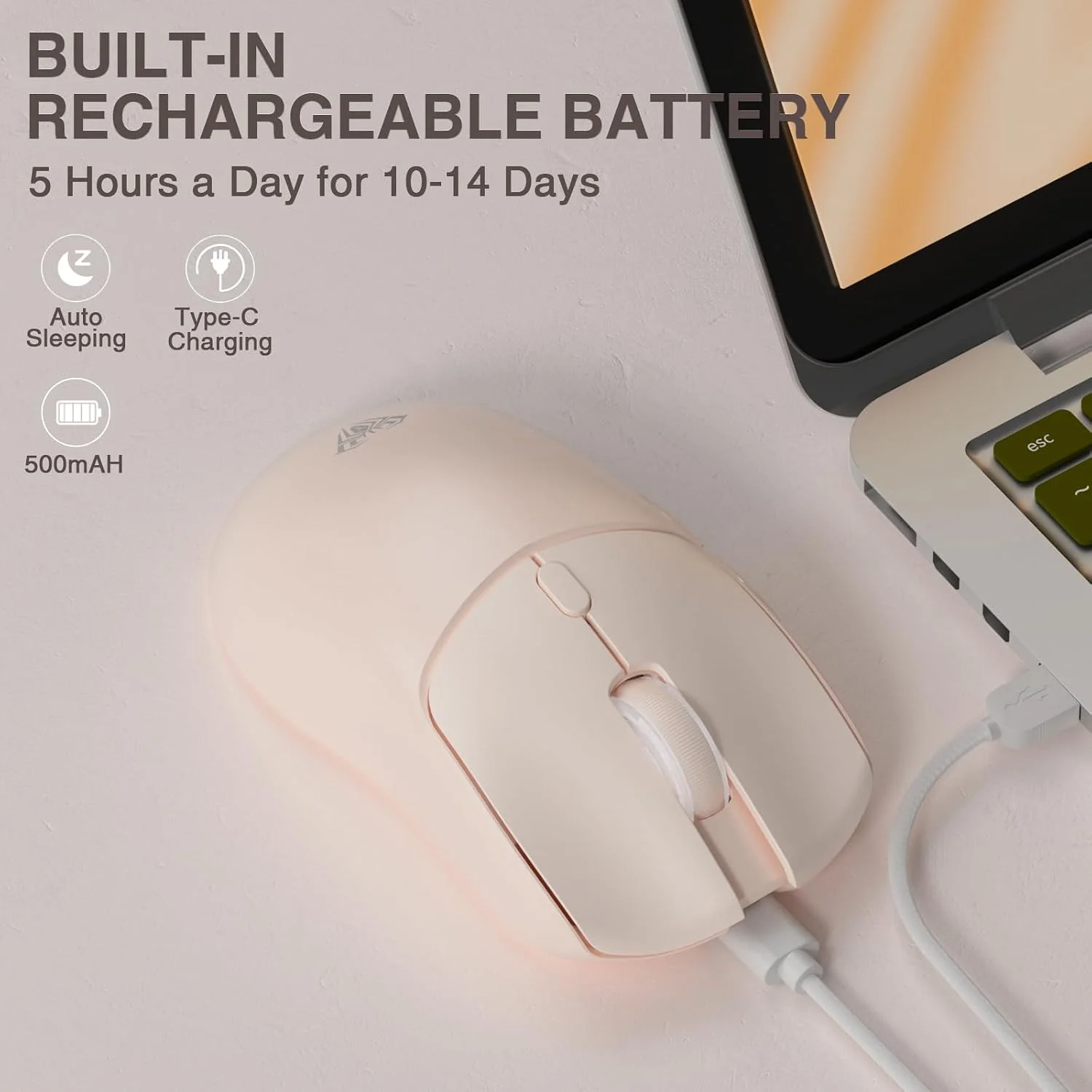 AULA SC580X Bezprzewodowa mysz – Tablet Pc Accessories recenzja i cena