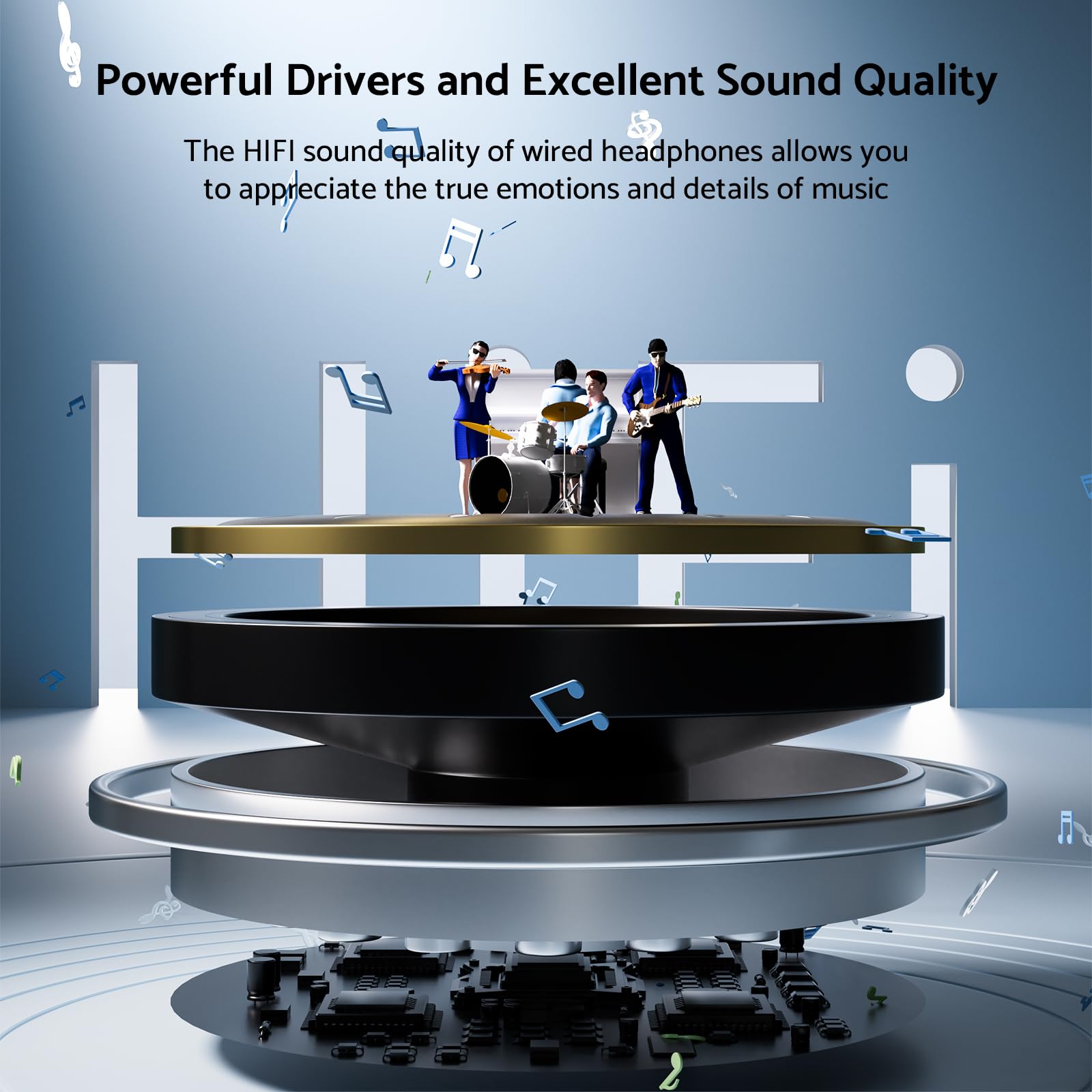 Słuchawki HiFi Surround z mocn – Tablet Gaming Accessories recenzja i cena