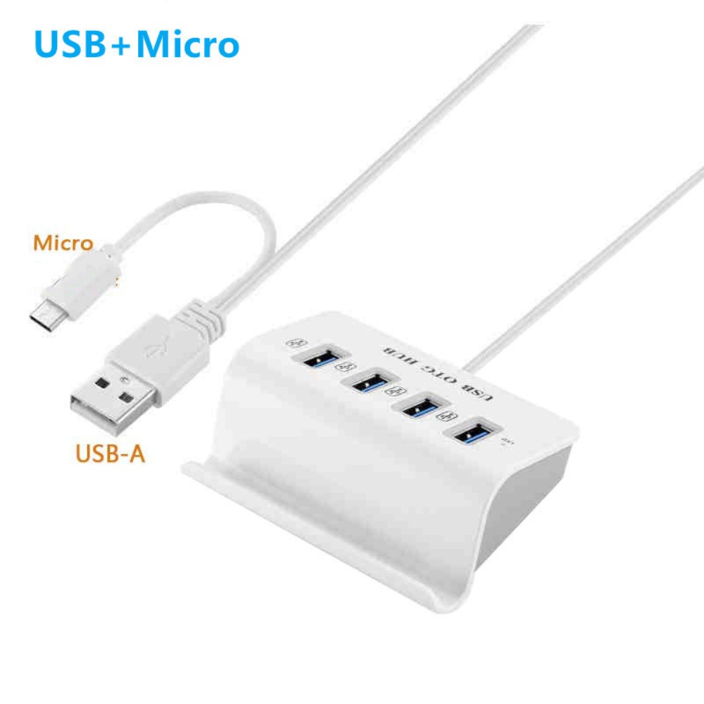 Hub OTG USB, HUB USB2.0 4 w 1, – Usb Hub Type C recenzja i cena