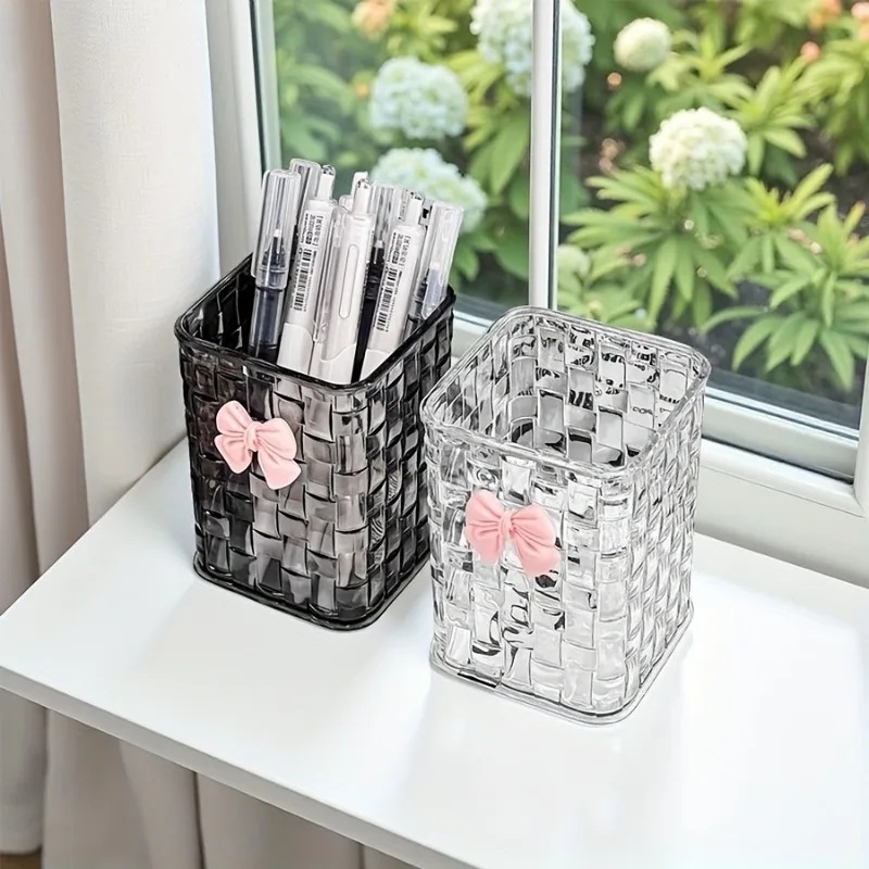 2 szt. przezroczystych akrylow – Case With Pencil Holder recenzja i cena