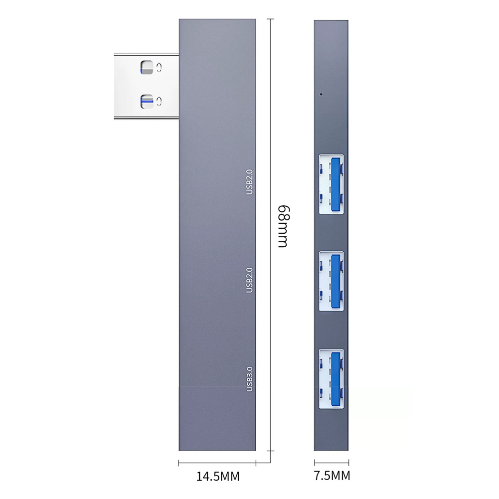 Stacja dokująca USB 3 w 1 OTG  – Usb Hub Type C recenzja i cena