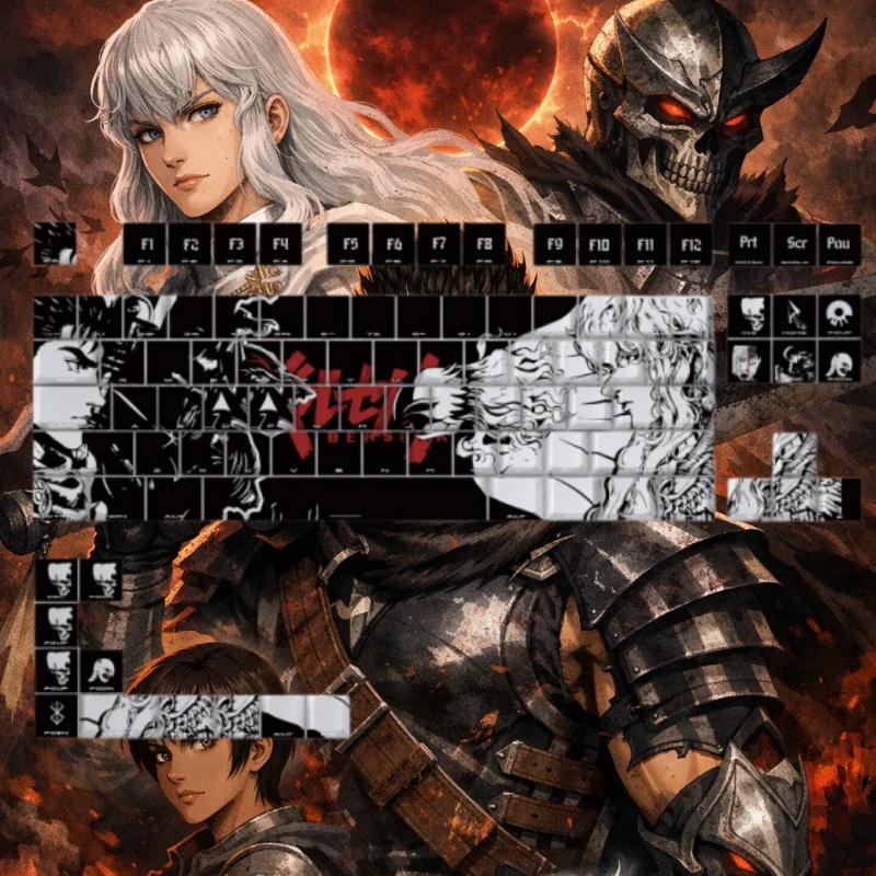 Klawisze BERSERK Anime, 98 kla – Tablet Pc Accessories recenzja i cena